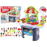  Supermarket na postolju za igru sa raznim dodacima - zeleno/siva | Shoptok.si