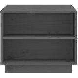  Stolić za kavu sivi 100 x 50 x 41 cm od masivne borovine | Eponuda.com