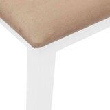  Klupa 110 cm bijela puna drvena guma | shoptok.hr