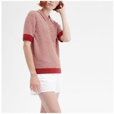 Fred Perry GINGHAM KNITTED SHIRT Crvena | shoptok.hr