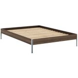 Karup Design Smeđi bračni krevet od masivnog bora s podnicom 140x200 cm Core – | shoptok.hr