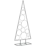 vidaXL Kovinska novoletna jelka za dekoracijo črna 150 cm | Shoptok.si