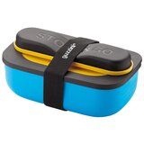 guzzini Lunchbox set s potovalnim jedilnim priborom "Store&Go" - Oker | Shoptok.si