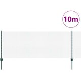  Zavarena žičana ograda s 5 U stupova Zelena 0.8x10 m Čelik | shoptok.hr
