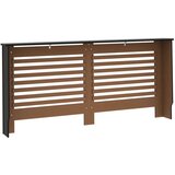  Pokrov za radijator crni 172 x 19 x 81 cm mdf | shoptok.hr