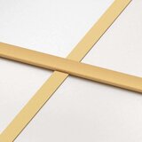  Klizna vrata zlatna 102 5x205 cm matirano staklo ESG i aluminij | shoptok.hr