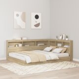 vidaXL Skladišno uzglavlje sonoma hrast 140 cm Konstruirano drvo | shoptok.hr