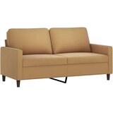  2-dijelni set sofa s jastucima smeđi baršunasti | shoptok.hr