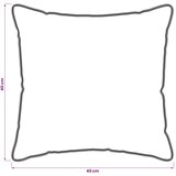  Set deka 3 kom. 240 x 220 cm Sve sezone Bambus Bijela - 240 x 220 cm 40 x 40 cm | shoptok.hr