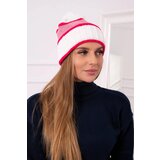Kesi Women's Cap Kinga K297 White + Neon Pink + Dark Pink | shoptok.hr