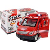 Lean Toys Vozeči reševalni avto s svetlobnim in zvočnim učinkom, (20378656) Cene