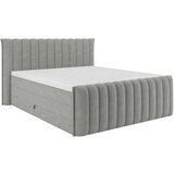 Premium Living Boxspringbett Lina Grau Ca. 160x200cm | Shoptok.si