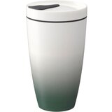 like | Villeroy & Boch Zeleno-bel porcelanast termo lonček Villeroy & Boch Like To Go, 350 ml | Shoptok.si