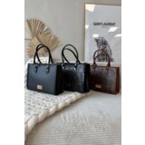 Nobo Lacquered Bag with Embossed Pattern | Shoptok.si