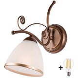  Brilagi - LED zidna lampa ANTICO 1xE27/60W/230V patinirana bronza | Eponuda.com