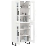vidaXL Visoka komoda bijela 69 5x34x180 cm konstruirano drvo | shoptok.hr