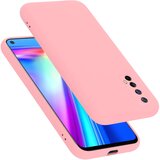  ohišje, združljiv z realme v tekoči roza barvi - zaščitni pokrov iz fleksibilnega silikona tpu, (20590504) | Shoptok.si