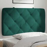 The Living Store Vzglavna stranica temno zelena 80 cm žamet - Vzglavna Stranica, (21659101) | Shoptok.si