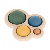 Petite&Mars Silikonski senzorični Pop it Chill out 6 m+, Misty Green | Shoptok.si
