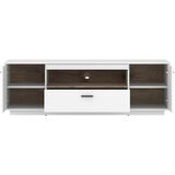 Modern Living Tv-element Cotia New, Bela, Barva Hrasta | Shoptok.si