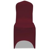  Rastezljiva navlaka za stolice 4 kom Bordo boja | shoptok.hr
