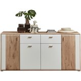 Hom`in DNEVNI REGAL, barve hrasta, bela | Shoptok.si