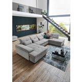 Beldomo Style sedežna garnitura, tkanina barve aluminija | Shoptok.si