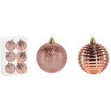 Molarem Home Set od 6 kuglica za božićno drvce – 8 cm, roza | shoptok.hr