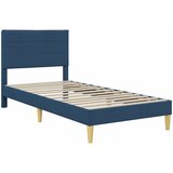  Krevetna konstrukcija s uzglavljem Plava 80 x 200 cm Tkanina | shoptok.hr