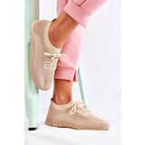 Kesi Women's Slip On Sports Shoes Beige Sequro | Shoptok.si
