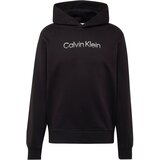 Calvin Klein Sweater majica crna / bijela | shoptok.hr