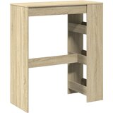  Barski stol s stalcima boja hrasta 90x40x103,5 cm drveni | shoptok.hr