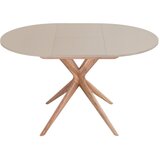 Ragaba Okrogla raztegljiva jedilna miza z dodatno ploščo ø 90 cm Jubi – | Shoptok.si