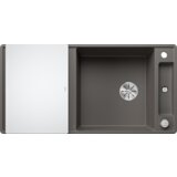 Blanco sudoper AXIA III XL 6 S-F InFino SILGRANIT daska staklo, s dalj.upr. - VULKAN SIVA | shoptok.hr