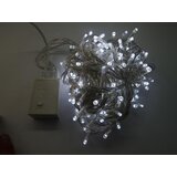 Home deco 100 Led žaruljica bijele 5 metara prozirna žica IP 44 | shoptok.hr