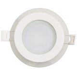 Mitea Lighting MPC6 6W 6500K stakleni ugradni okrugli LED panel | ePonuda.com