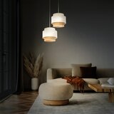  Luster na kanapu BOHO 2xE27/60W/230V bela/juta | Eponuda.com