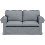 SOFA Svijetlo siva 215 x 82 x 80 cm Metal | shoptok.hr