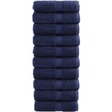 vidaXL Premium brisače za goste SOLUND 10 kosov temno modre 30x50 cm 600 g/m², (5000307672) | Shoptok.si