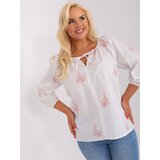 LAKERTA Blouse-LK-BZ-509324-1.81P-white-pink | Shoptok.si