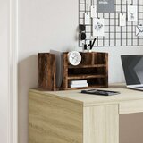  Organizator za pisalno mizo dimlj. hrast 44,5x24x25 cm inž. les, (21413924) | Shoptok.si