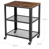  Posluživački stočić MARGE braon/crn | Eponuda.com