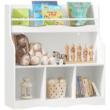 SoBuy knjižna omara za otroke v beli barvi v skandinavskem slogu, (20815181) | Shoptok.si
