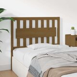  Posteljno vzglavje medeno rjavo 105,5x4x100 cm trdna borovina, (20684884) | Shoptok.si