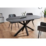 Livetastic JEDILNA MIZA, črna, temno siva | Shoptok.si