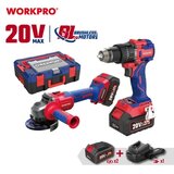 WorkPro wp398003 Set akumulatorkog alata, 20V ( WP398003 ) Cene