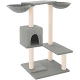  Penjalica za mačke sa stupovima za grebanje svjetlosiva 82 cm | Eponuda.ba