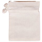  Vrečka na vrvico - 8 x 11 cm (bombažni tekstilni polizdelki) | Shoptok.si