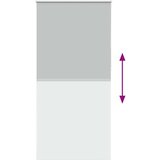 Rolo zavjesa Blackout svijetlo siva 115x230 cm Širina tkanine | shoptok.hr