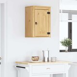  Cabinet s policom Med 60 x 32 x 40 cm Čvrsto borovo drvo | shoptok.hr
